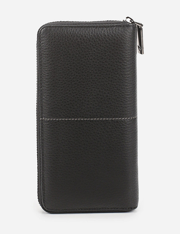 Черное мужское портмоне MASCOTTE 602-0132-102 | ракурс 2