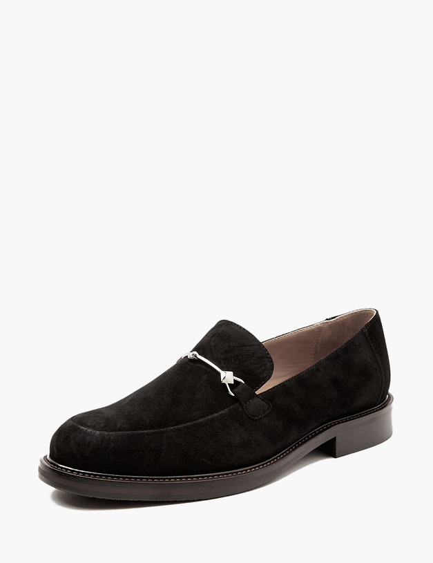 Черные женские лоферы MASCOTTE 22-4127212-3605M | ракурс 2