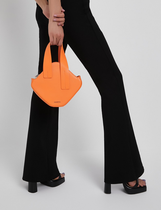 Оранжевая женская сумка MASCOTTE 660-4164-613 | ракурс 2