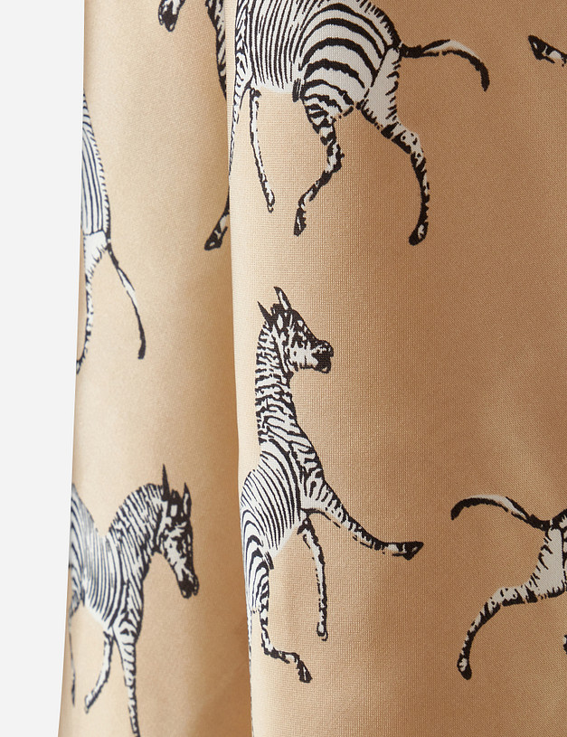 Бежевый женский платок MASCOTTE 730-1208-2408 | ракурс 2