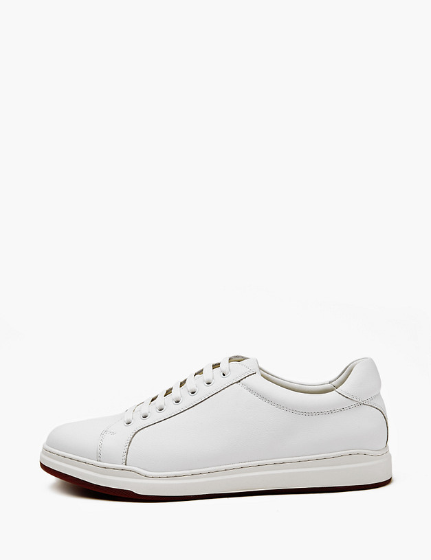 Белые мужские кеды MASCOTTE 175-4111512-8109M | ракурс 2
