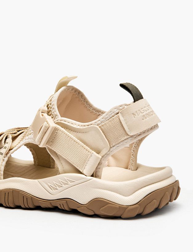 Молочные детские сандалии MASCOTTE 234-617221-0201 | ракурс 6