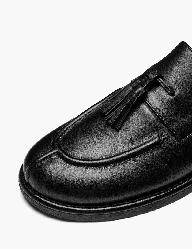 Черные женские лоферы MASCOTTE 233-620211-3501M | ракурс 7
