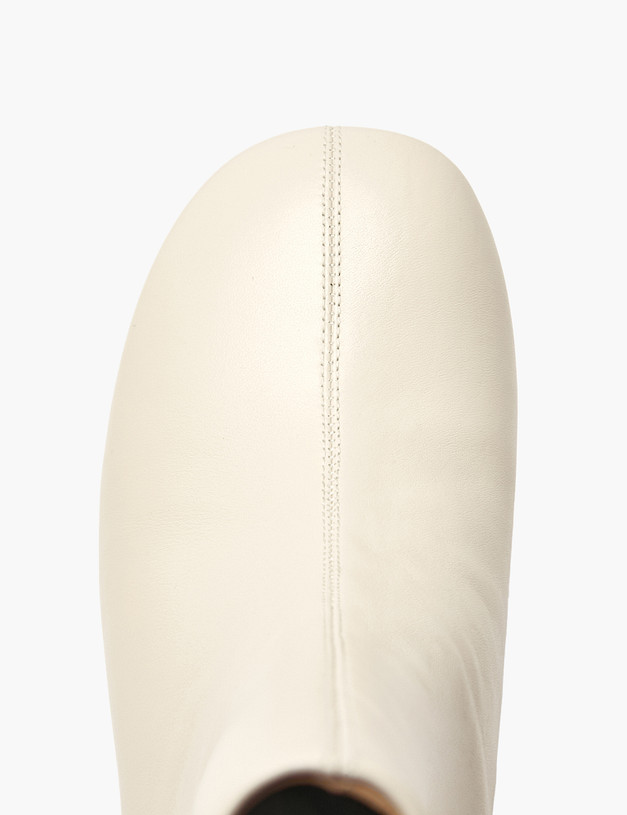 Молочные женские ботильоны MASCOTTE 234-529811-0101 | ракурс 5