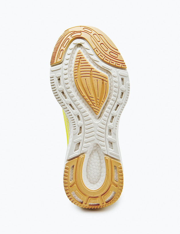 Желтые женские кроссовки из текстиля MASCOTTE 189-414021-0204 | ракурс 5 Желтые женские кроссовки из текстиля MASCOTTE 189-414021-0204 | ракурс 5