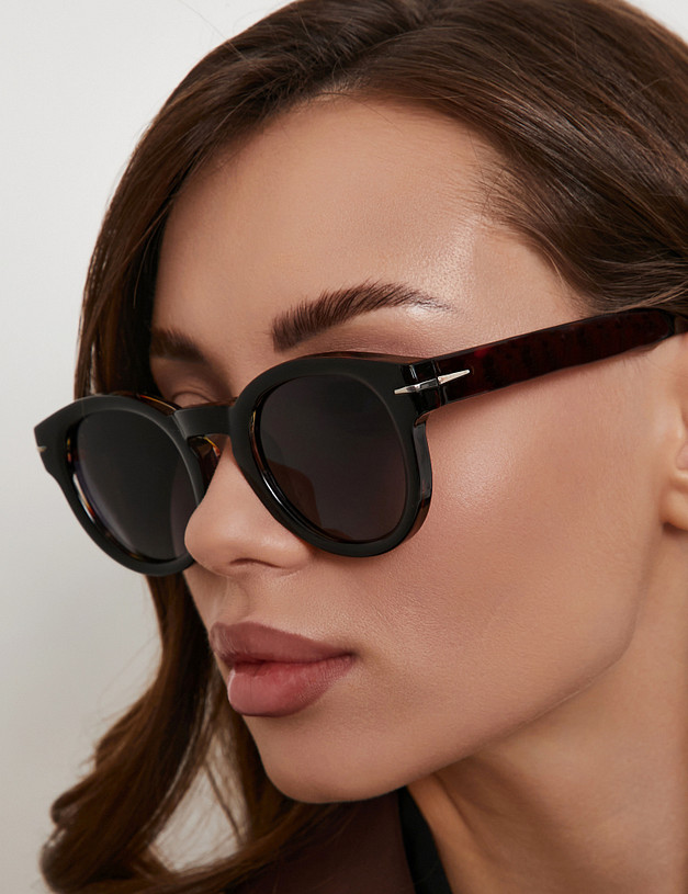 Коричневые женские очки MASCOTTE 793-6110-7710 | ракурс 2