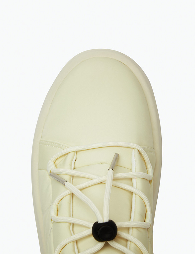 Молочные женские дутики MASCOTTE 151-3203123-0201 | ракурс 5