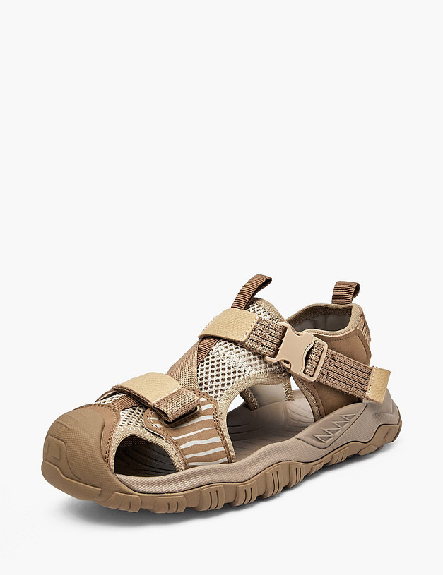 Коричневые детские кроссовки MASCOTTE 234-617221-0209 | ракурс 2