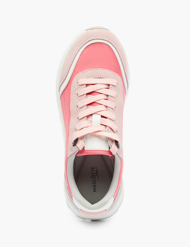 Розовые женские кроссовки MASCOTTE 151-311121-0206 | ракурс 5