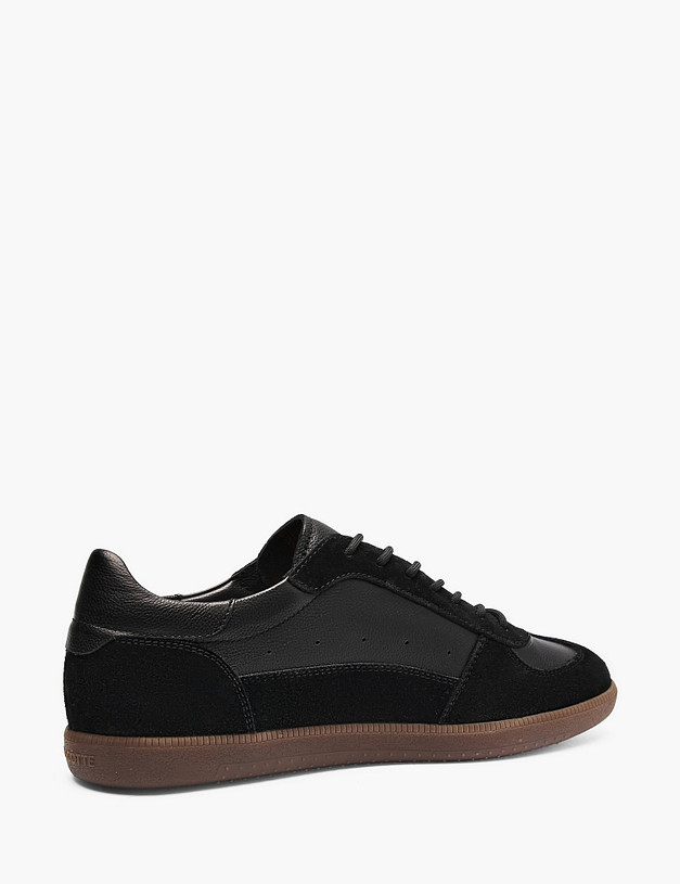 Черные мужские кеды MASCOTTE 142-6133023-0102 | ракурс 3