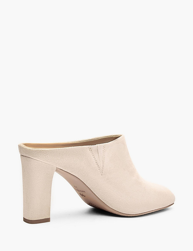 Молочные женские мюли MASCOTTE 175-6102013-5621M | ракурс 3