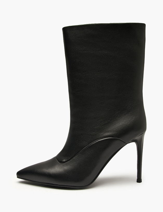 Черные женские полусапоги MASCOTTE 126-525921-3100M | ракурс 1