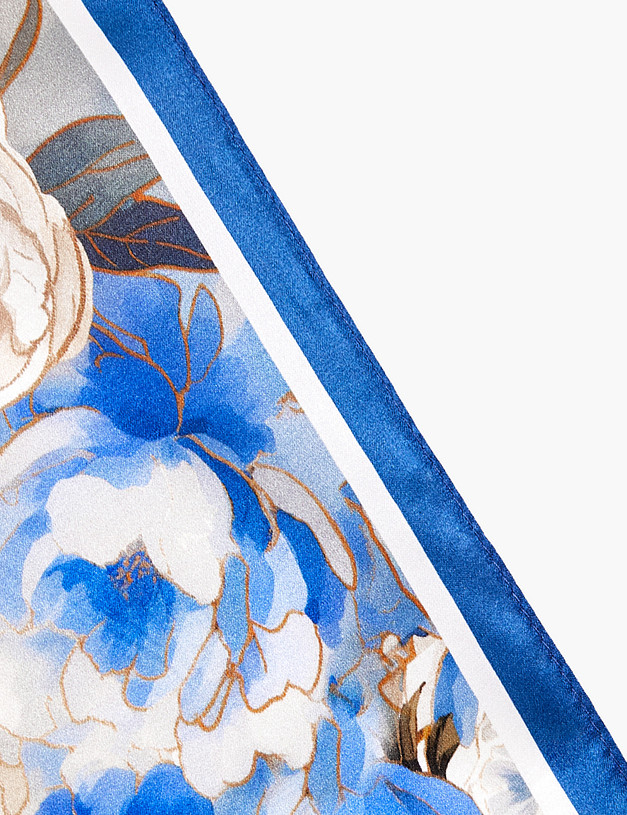 Синий женский платок MASCOTTE 766-6134-2103 | ракурс 4