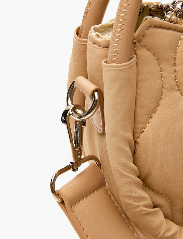 Бежевая женская сумка MASCOTTE 648-4112-208 | ракурс 6 Бежевая женская сумка MASCOTTE 648-4112-208 | ракурс 6