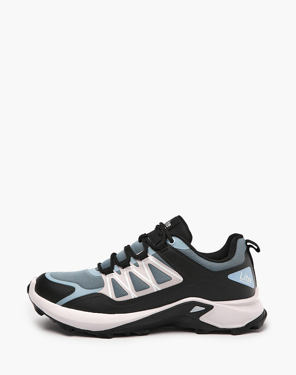 156-510621-0203 Полуботинки для активного отдыха мужские текстиль-ТПУ/текстиль синий-черн, Lite by Mascotte