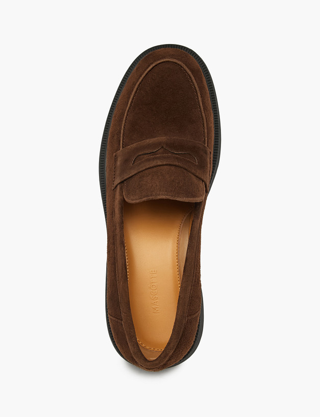 Коричневые женские лоферы MASCOTTE 94-520811-0609 | ракурс 4