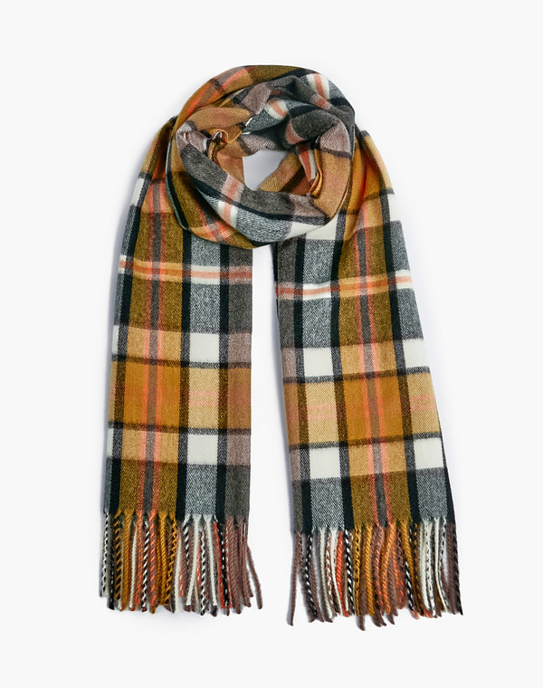 766-2208-518 Шарф женский желт-серый, Mascotte