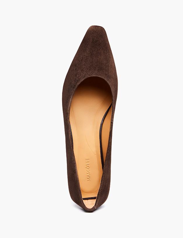 Коричневые женские туфли MASCOTTE 94-613411-4680M | ракурс 4