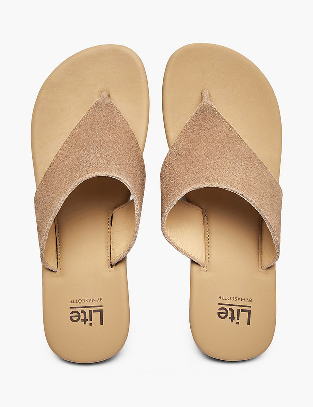 Бежевые женские сабо MASCOTTE 98-611411-0208 | ракурс 4