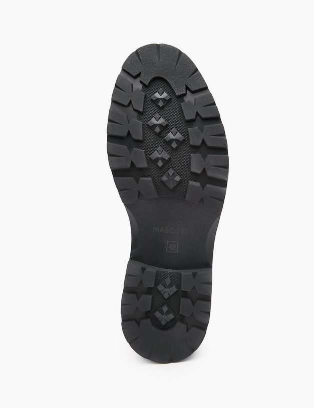 Черные мужские челси из кожи MASCOTTE 58-322321-0102 | ракурс 5