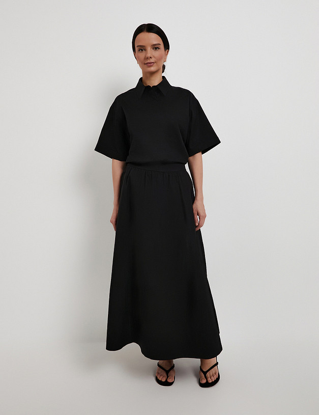 835-6105-2602 Юбка женская черн, Mascotte MASCOTTE 835-6105-2602 | ракурс 2