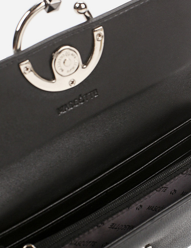 Черный женский кошелек MASCOTTE 628-0111-102 | ракурс 3