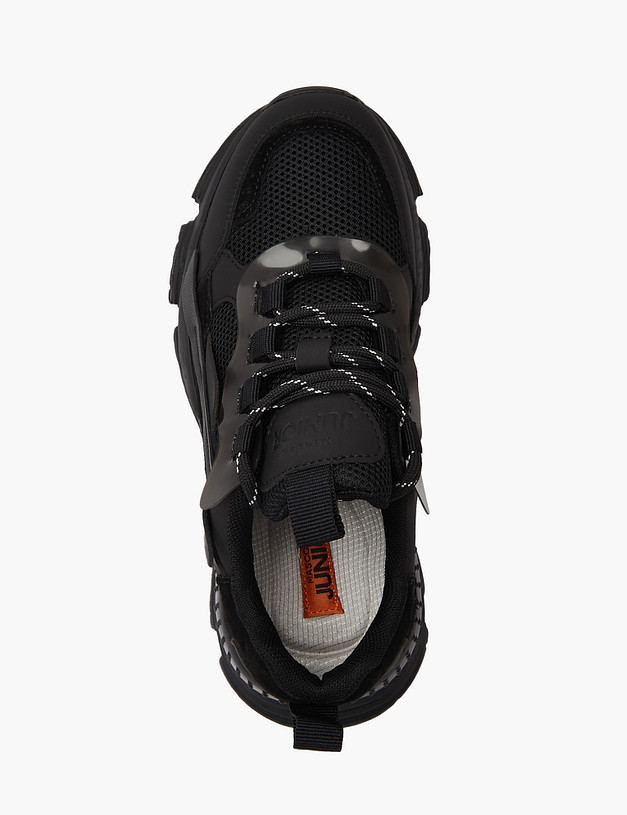 Черные детские кроссовки MASCOTTE 234-320421-0602 | ракурс 6