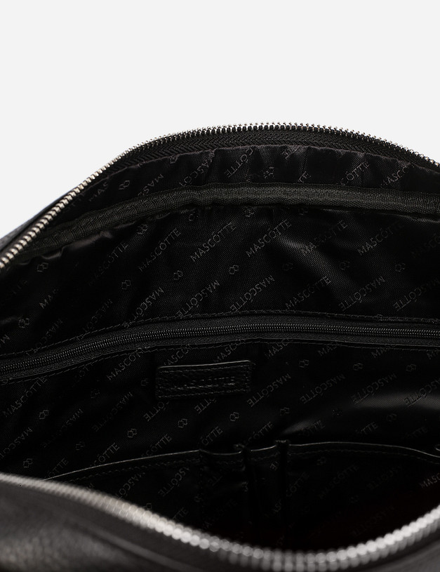 Черный мужской портфель MASCOTTE 658-1210-102 | ракурс 4