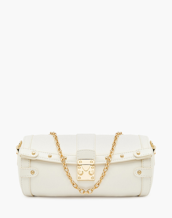 642-3102-601 Сумка женская и.кожа/текстиль бел, S, Mascotte