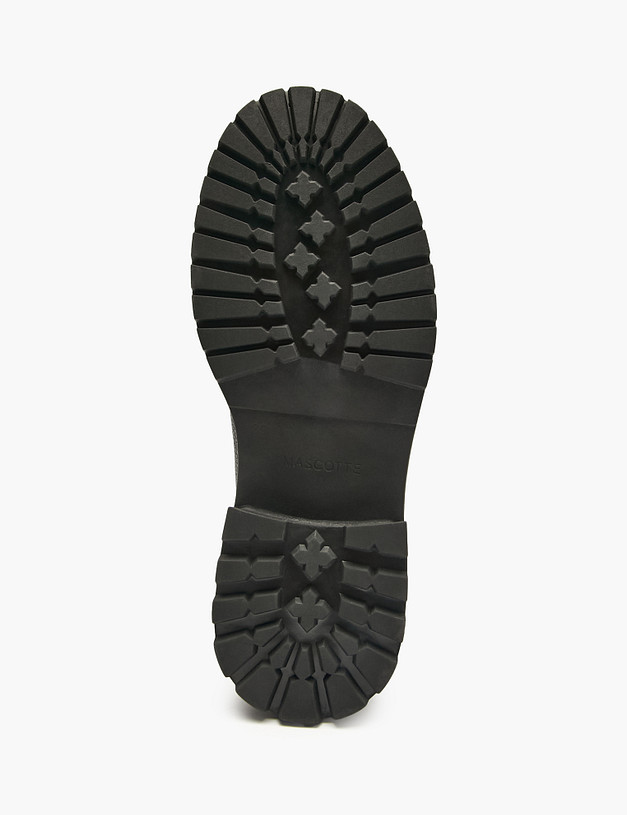Черные женские дерби на меху MASCOTTE 233-522841-0102 | ракурс 5