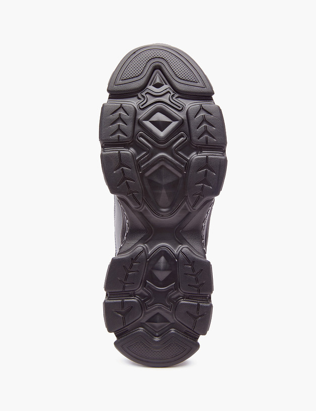 Черные детские кроссовки с цветными вставками MASCOTTE 189-323922-0602 | ракурс 6