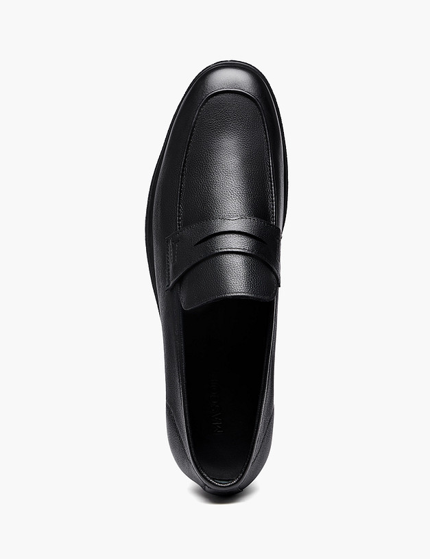 Черные мужские полуботинки MASCOTTE 58-611411-0102 | ракурс 4