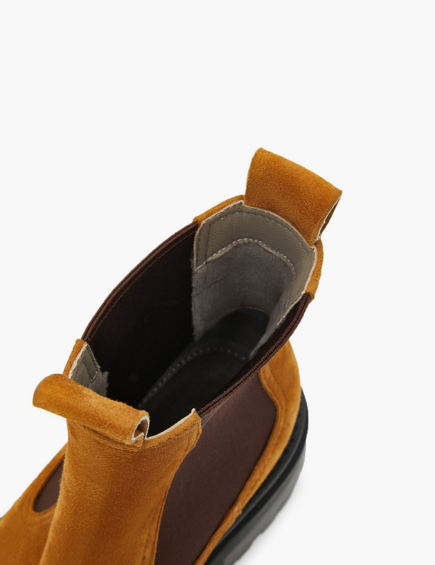 Рыжие женские челси из велюра MASCOTTE 22-3200223-3667M | ракурс 8