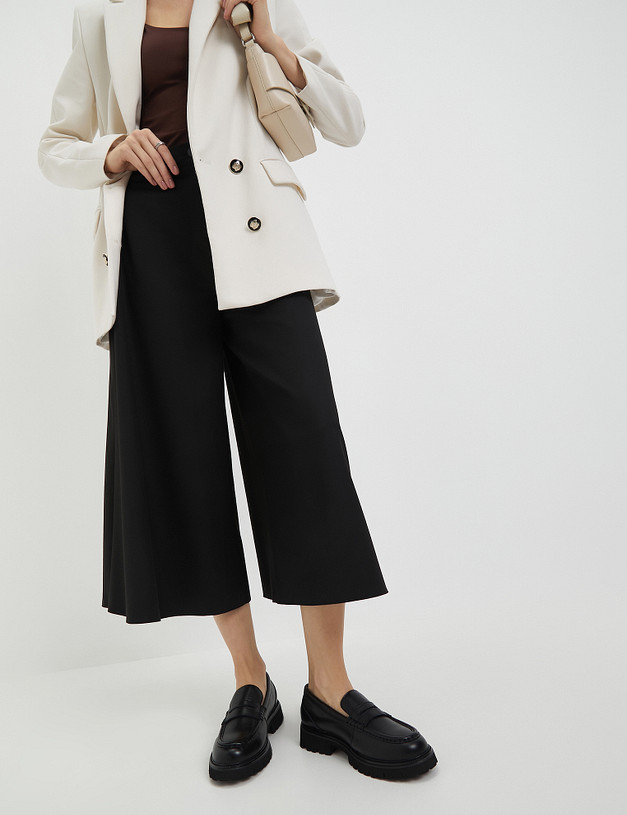 Черные женские лоферы из кожи MASCOTTE 58-324411-7100M | ракурс 1 Черные женские лоферы из кожи MASCOTTE 58-324411-7100M | ракурс 1