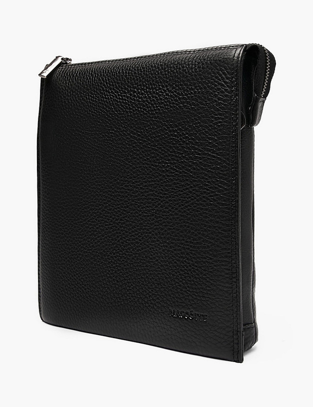 Черная мужская сумка MASCOTTE 622-1112-102 | ракурс 2