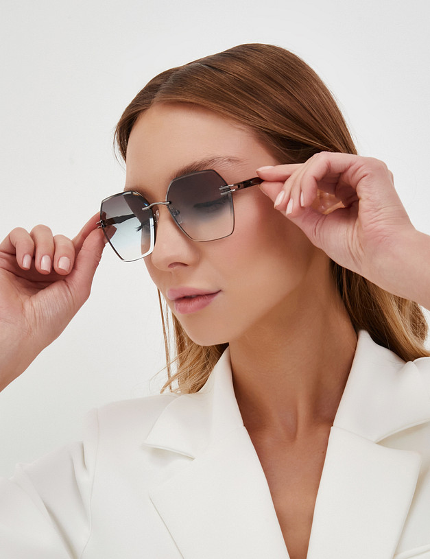 Голубые женские очки MASCOTTE 793-5116-7711 | ракурс 1 Голубые женские очки MASCOTTE 793-5116-7711 | ракурс 1