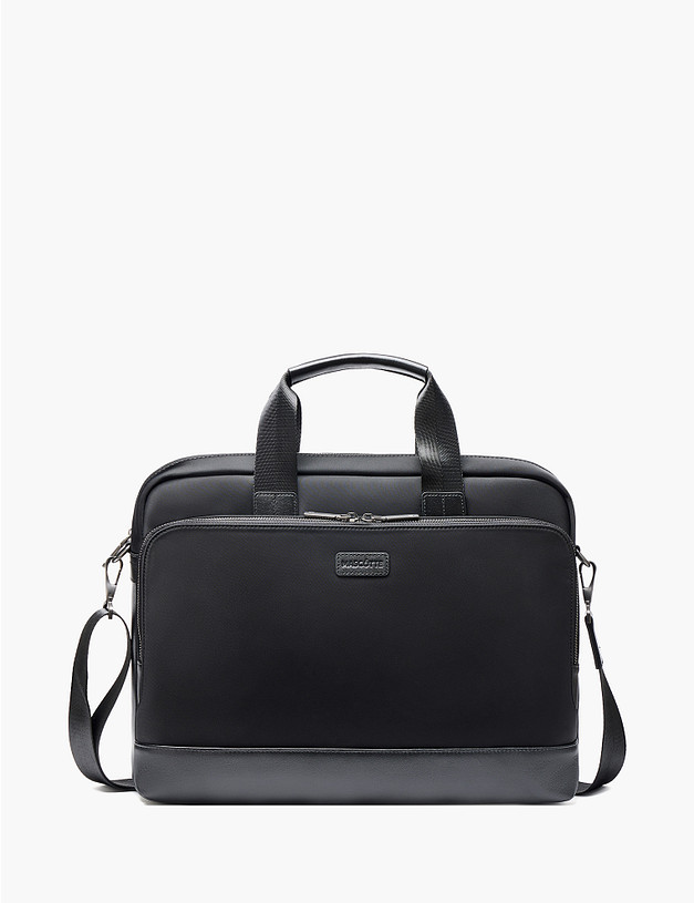 Черный мужской портфель MASCOTTE 604-6106-202 | ракурс 2