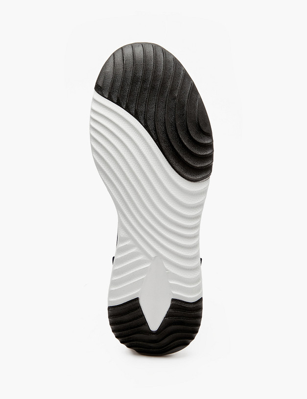 Синие мужские кроссовки из текстиля и кожи MASCOTTE 18-412821-0203 | ракурс 5