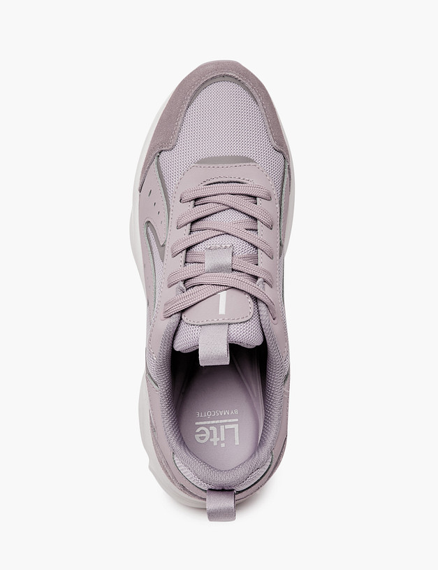 Фиолетовые женские кроссовки MASCOTTE 158-411321-0207 | ракурс 4
