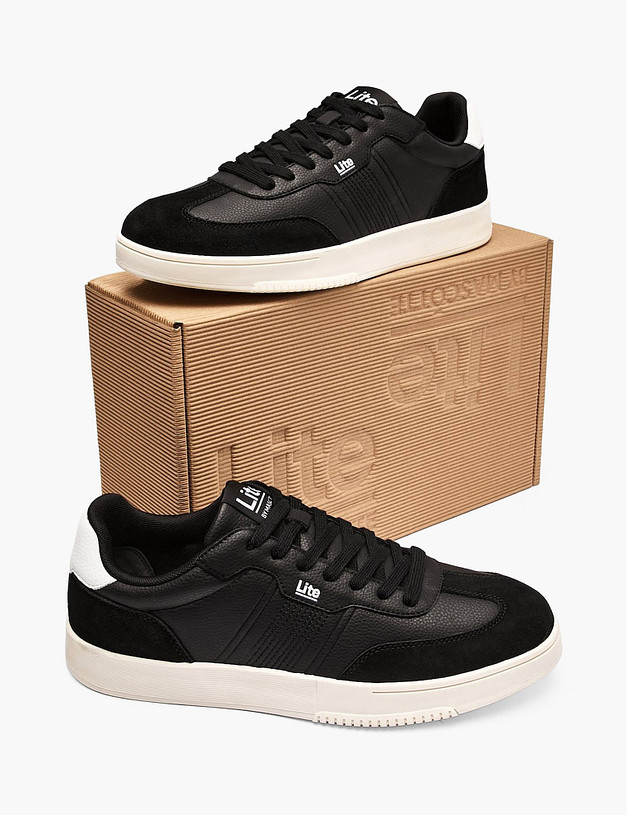 Черные мужские полуботинки MASCOTTE 189-611021-0602 | ракурс 6