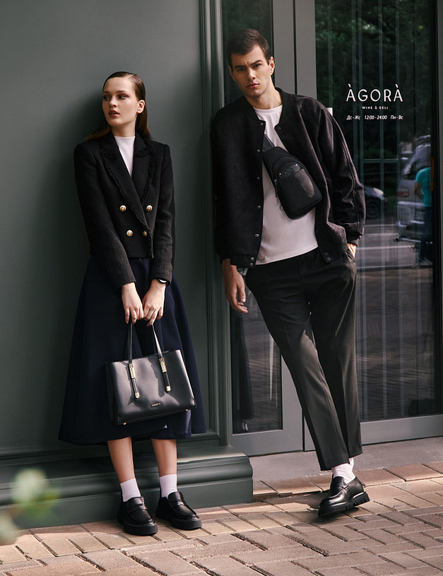 Черная женская сумка MASCOTTE 615-3207-602 | ракурс 8