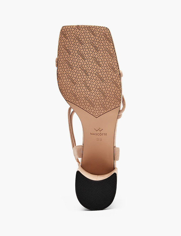 Бежевые женские босоножки MASCOTTE 58-512311-3612M | ракурс 5