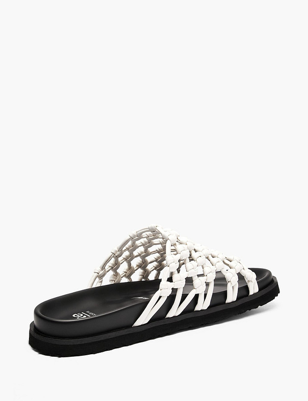 Молочные женские сабо MASCOTTE 234-611691-0501 | ракурс 3