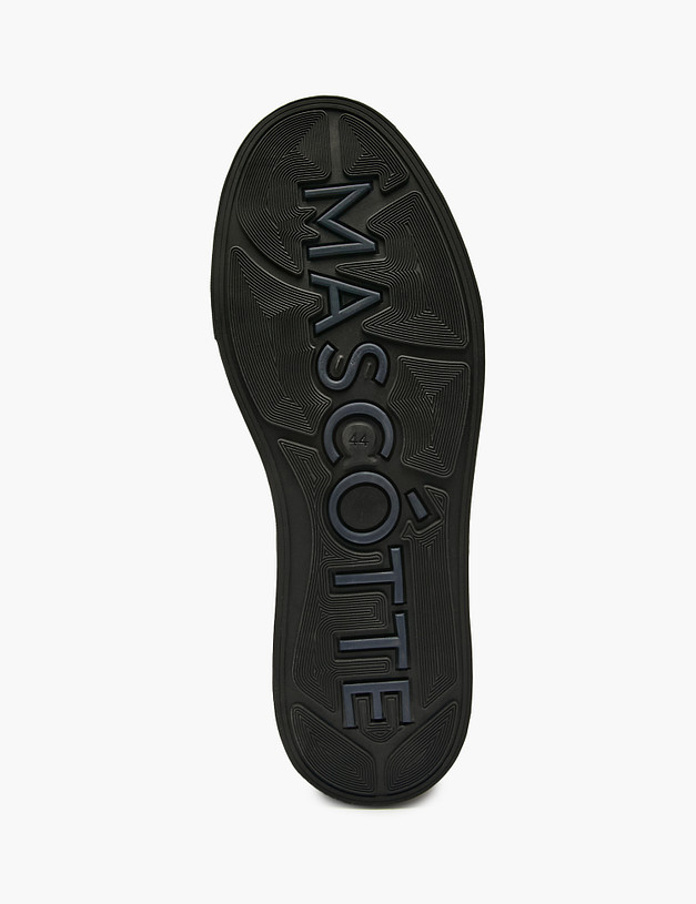 Черные мужские хайтопы MASCOTTE 22-5230127-0102 | ракурс 5 Черные мужские хайтопы MASCOTTE 22-5230127-0102 | ракурс 5