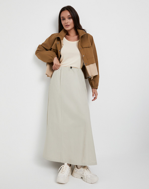 974-5103-2608 Юбка женская серо-беж, Lite by Mascotte