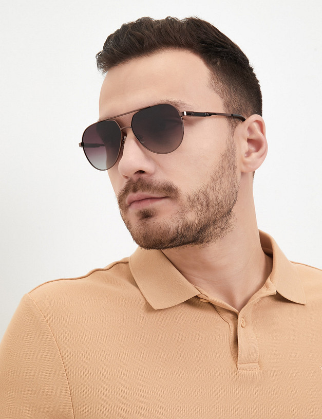 Коричневые мужские очки MASCOTTE 793-4103-7709 | ракурс 1