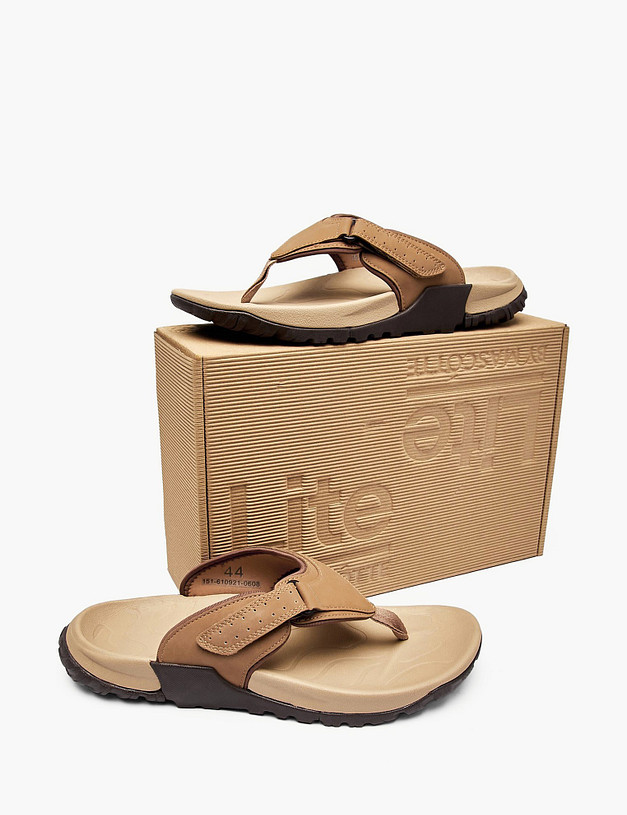 Коричневые мужские сабо MASCOTTE 151-610921-0608 | ракурс 6