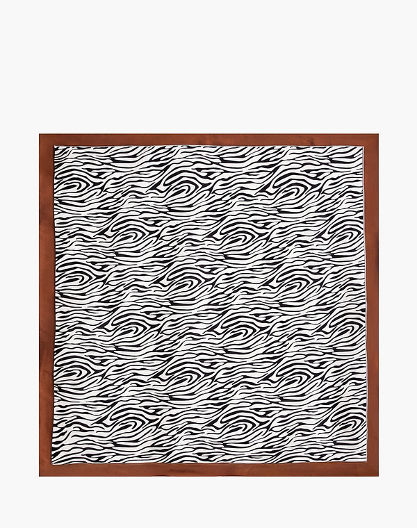 766-6104-2409 Платок женский корич, Mascotte