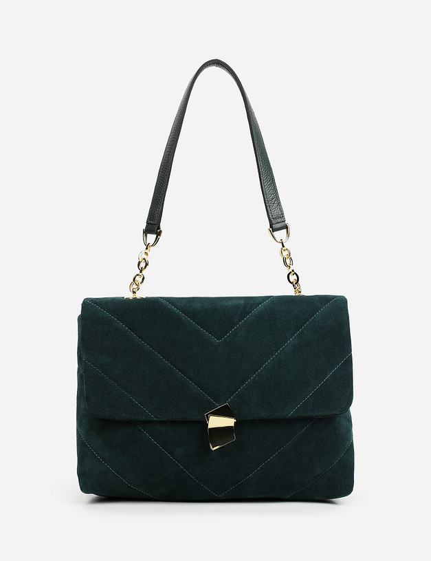 Зеленая женская сумка MASCOTTE 697-1216-0604 | ракурс 2 Зеленая женская сумка MASCOTTE 697-1216-0604 | ракурс 2