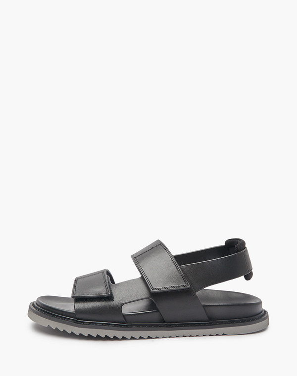 128-516361-3128M Туфли летние мужские нат.кожа/и.кожа черн, Mascotte